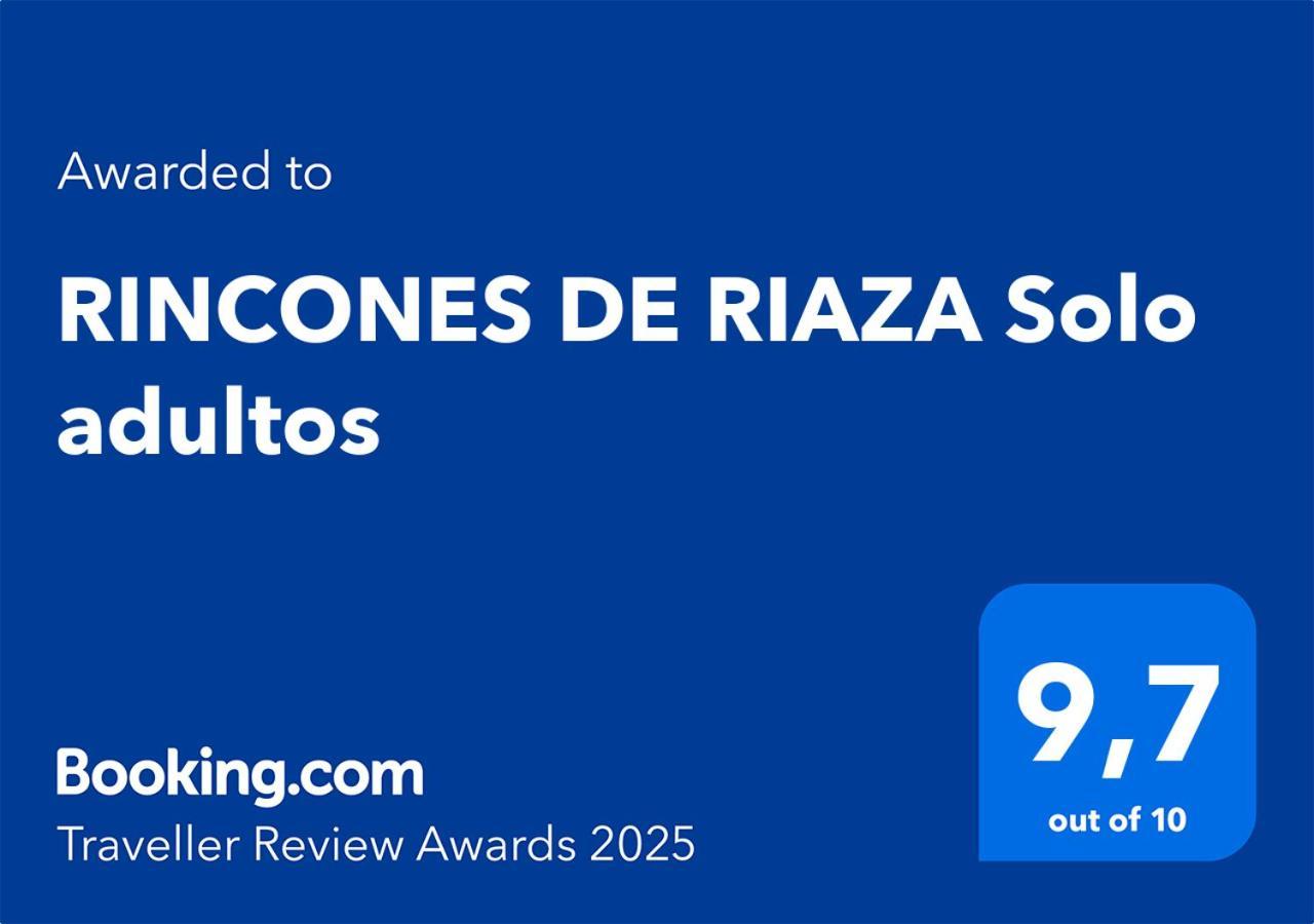 Rincones De Riaza Solo Adultos Pensionat Eksteriør billede